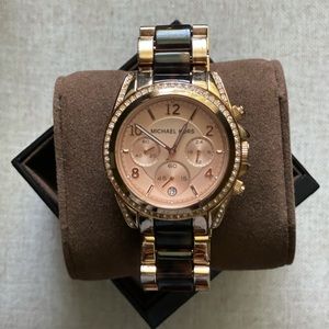 Michael Kors Animal Print Watch